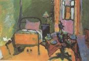 Wassily Kandinsky Bedroom in Ainmillerstrasse (mk12) oil painting picture wholesale